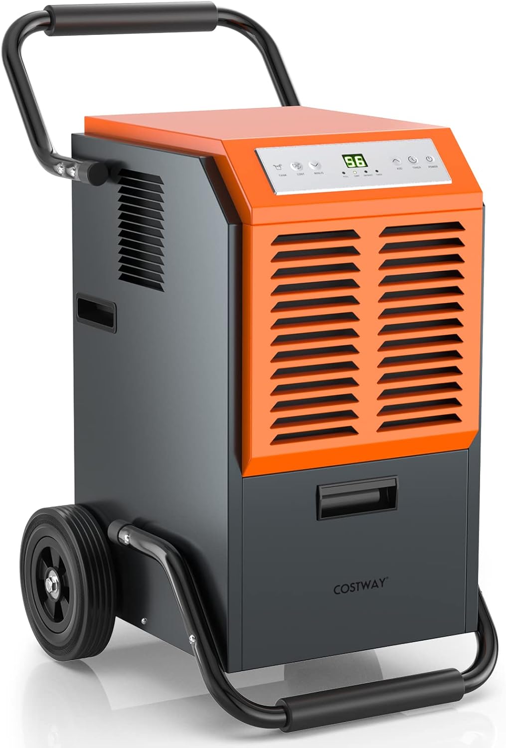 163-Pint Commercial Dehumidifier w/ Drain Hose