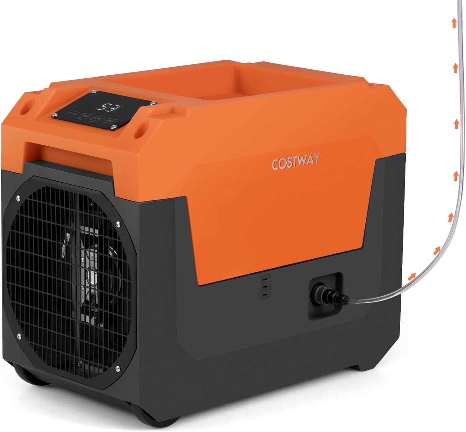 140-Pint Commercial Dehumidifier w/ Pump & 16.5 ft Drain Hose